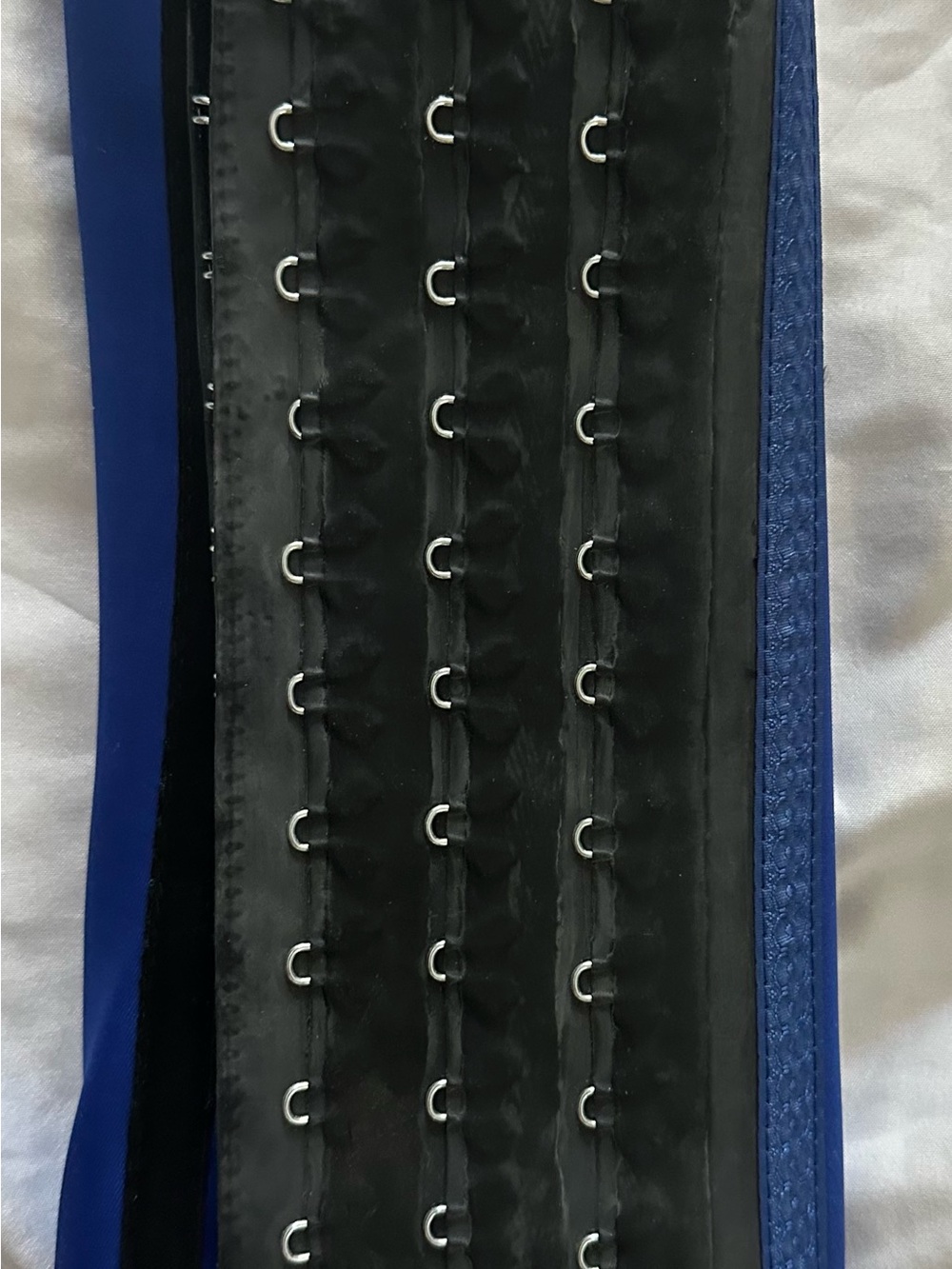 Ann Chery Blue and Black Waist Trainer Corset